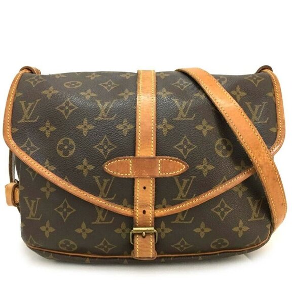 Auth Louis Vuitton Monogram Saumur 30 CrossbodyBag - Picture 1 of 12